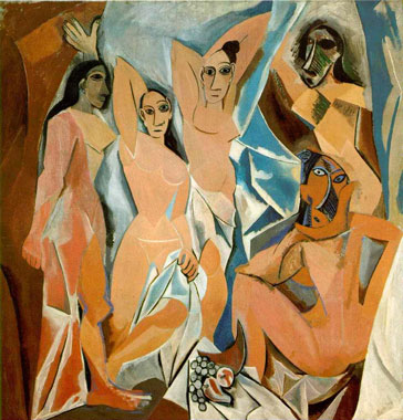 'Les demoiselles d'Avignon' av Pablo Picasso