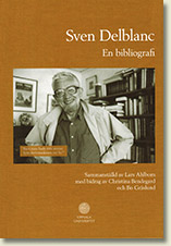 Sven Delblanc. En bibliografi
