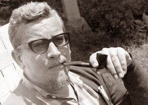 Sven Delblanc. Picture probably from 1960's. Unknown photographer.